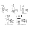 FST800-211A Firstrate Miniature Pas Cher 300 bar Hydraulique Capteur de Pression d&#39;Huile